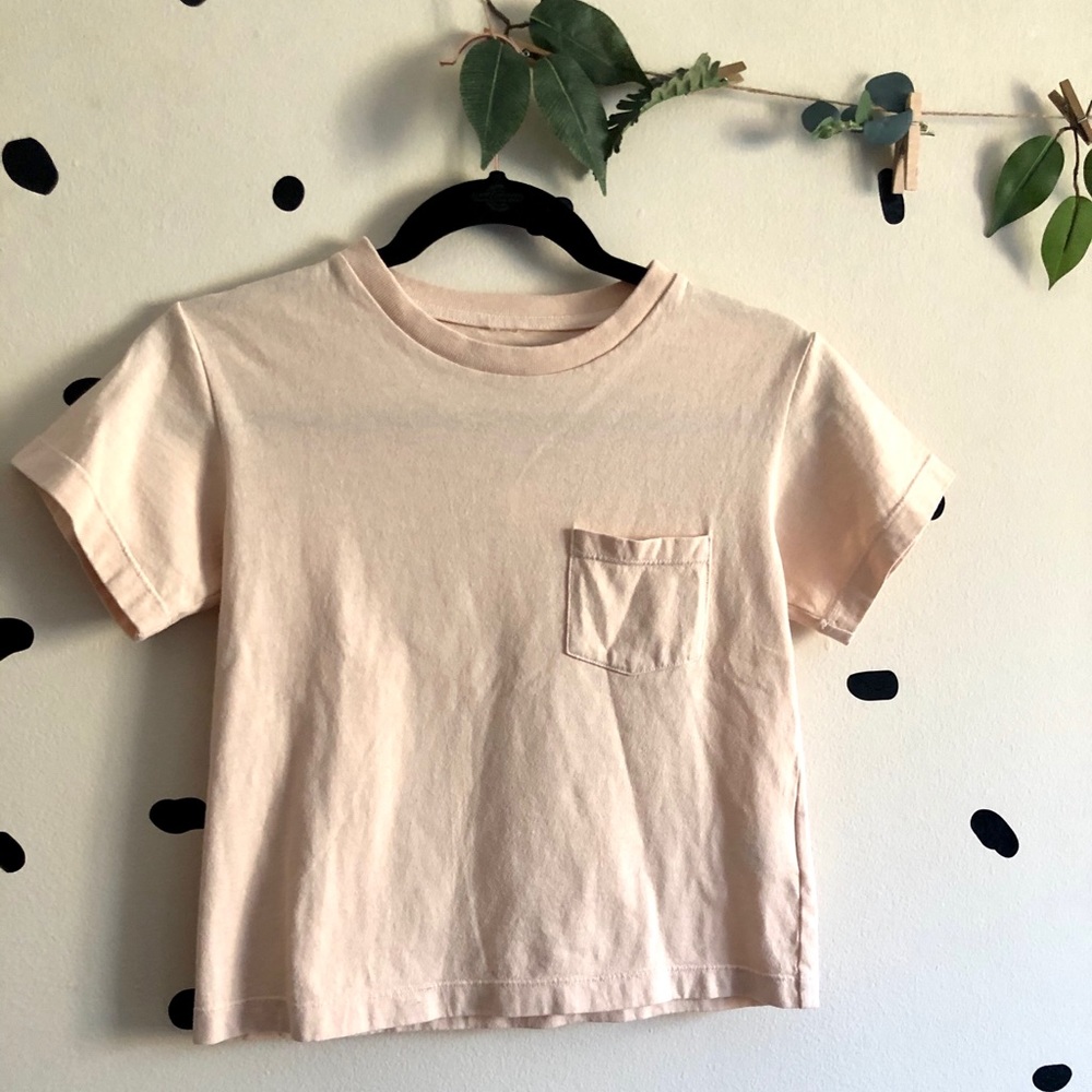 NWT Citizens of Humanity Grace Cropped Tee Sunset